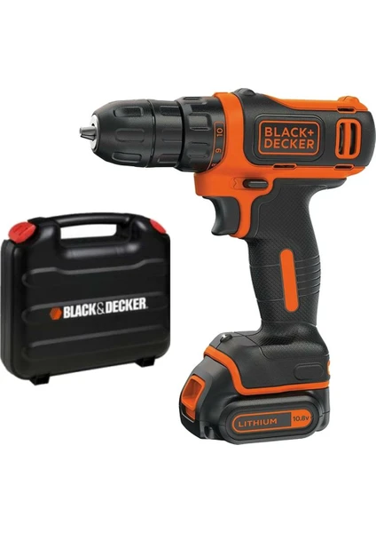 Black & Decker Bdcdd12K 10.8Volt/1.5Ah Li-ion Akülü Vidalama