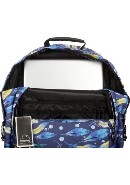 Hedgebag 15.6'' Laptop Bölmeli Tüylü Desenli Günlük Sırt Çantası modelleri