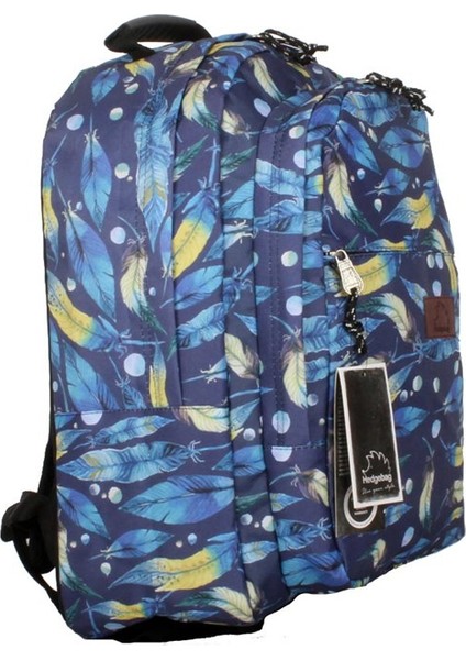 Hedgebag 15.6'' Laptop Bölmeli Tüylü Desenli Günlük Sırt Çantası fırsatları