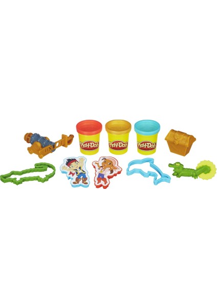 Play Doh Jake Ve Varolmayan Ülkenin Korsanları