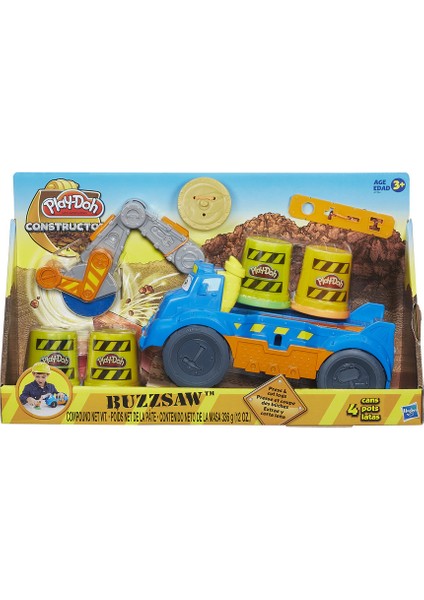 Play Doh İnşaat Kamyonum Buzz