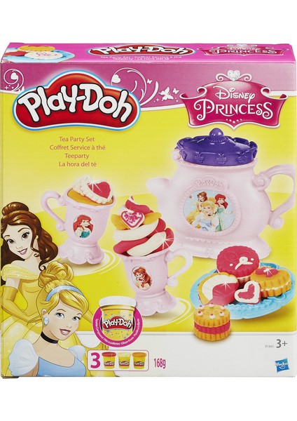 Play Doh Prenses Çay Seti