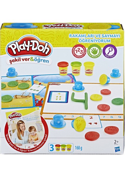 Play Doh Rakamları Ve Saymayı Öğreniyorum