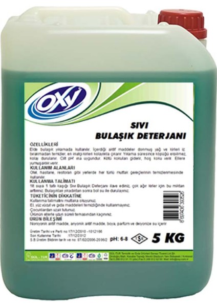 Bulaşık Deterjanı 5Kg
