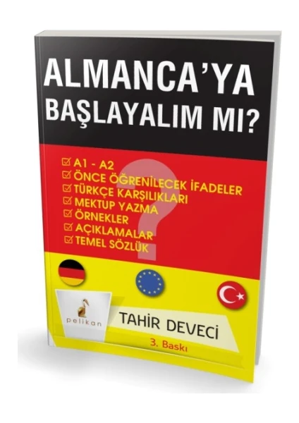 Pelikan Yayınları Almanca'ya Başlayalım Mı ? - Tahir Deveci