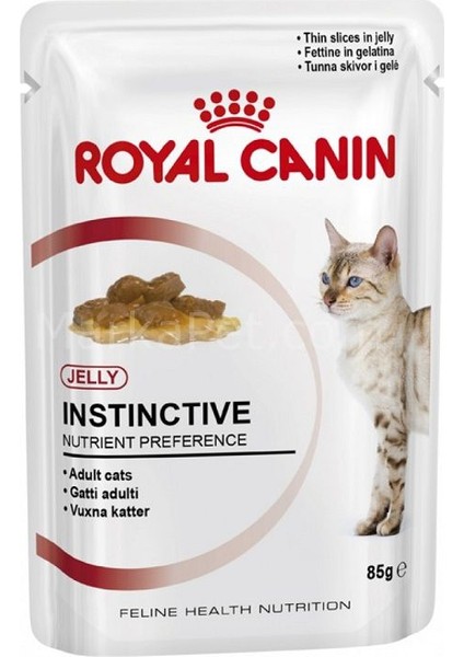 İnstinctive Jelly Yetişkin Kedi Maması 85 Gr