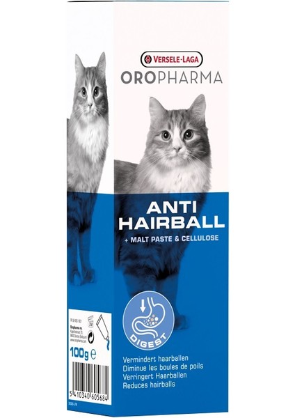 Oropharma Anti Hairball Kedi Malt Macunu 100 gr fiyatları