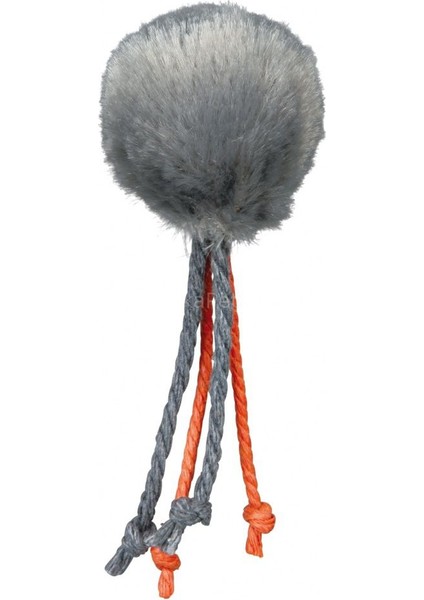 kedi oyuncağı zilli kediotlu peluş top 4cm