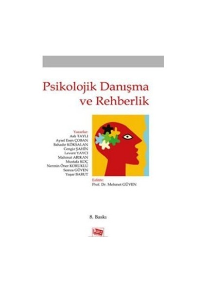Psikolojik Danışma ve Rehberlik - Semra Güven