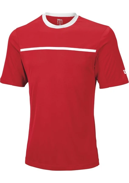 Team Crew Erkek T-Shirt Wilson Red/White (L) (WRA725102LG)