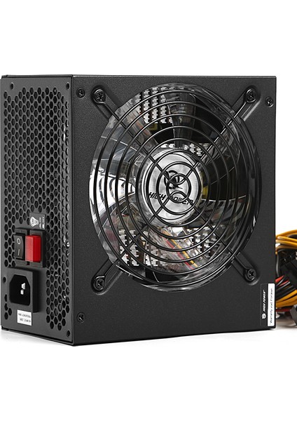 HighPower 600W 80+ Kırmızı Fanlı Güç Kaynağı Power Supply (HPG-600ST-T12S)