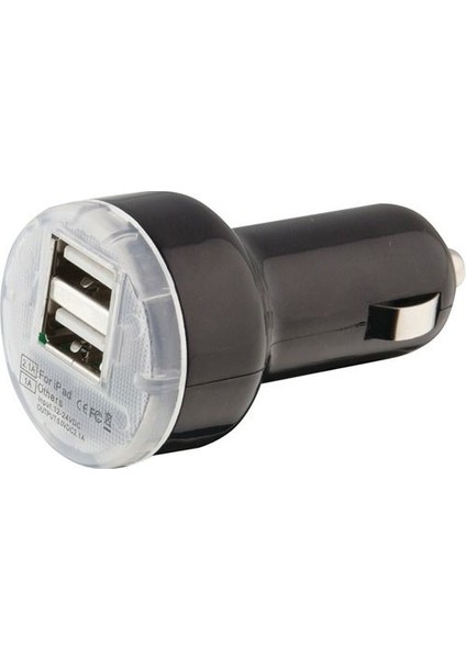 2'li Usb 5V Power Çevirici Araç Çakmak Şarj 12V/24V