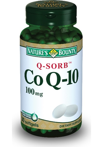 CoQ-10 100 mg 30 Kapsül