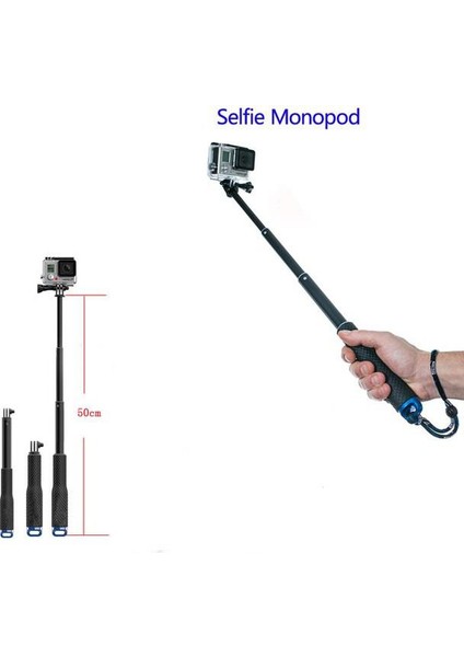 50 Cm Monopod Gopro Aksiyon Kamera Tutucusu Go Pro fiyatları
