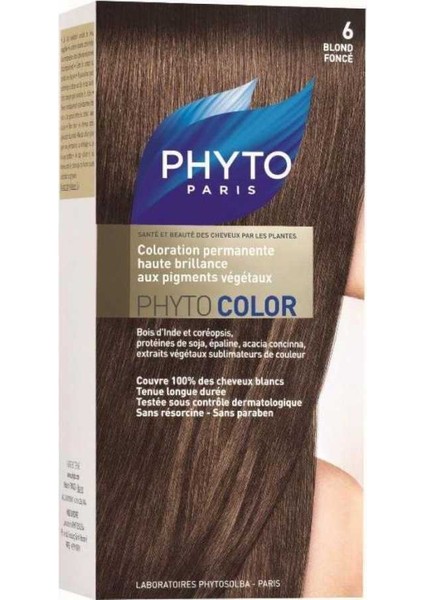Color 6 Dark Blond - Koyu Sarı Saç Boyası