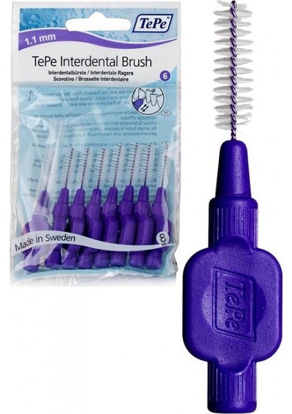 Diş Arası Fırça Mor 1.1 Mor