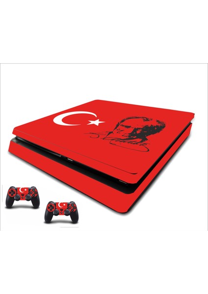 PS4 Slim Atatürk Sticker Seti