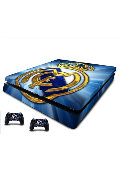 PS4 Slim RealMadrid Sticker Seti