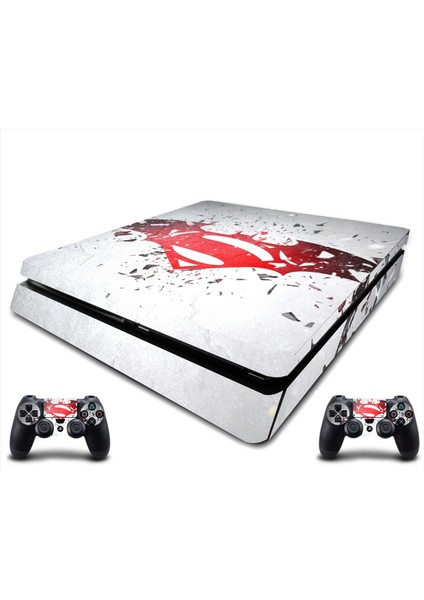 PS4 Slim Superman Sticker Seti