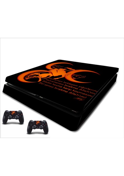 PS4 Slim Üç Hilal Sticker Seti