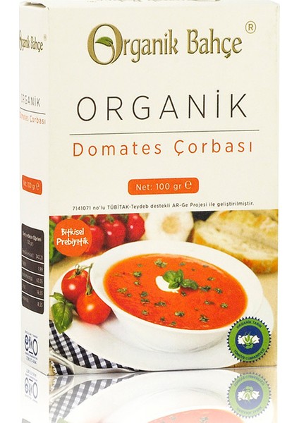 Organik Domates Çorbası 100 Gr