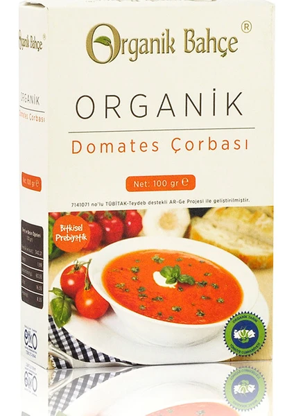 Organik Bahçe Organik Domates Çorbası 100 Gr