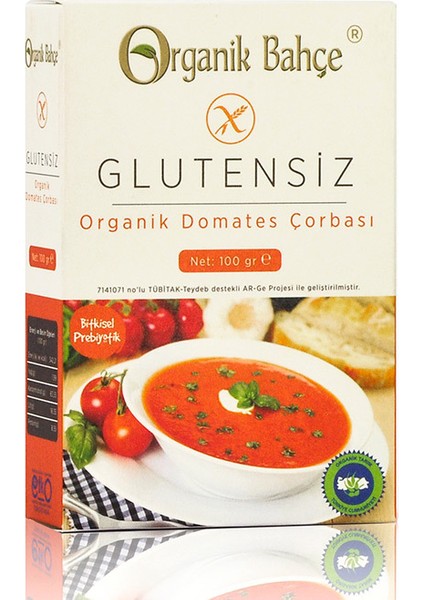 Organik Glutensiz Domates Çorbası 100 Gr