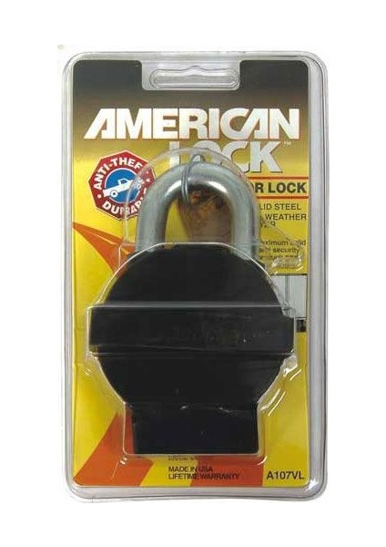 Amerıcan Lock A107Vl Çelik Asma Kilit