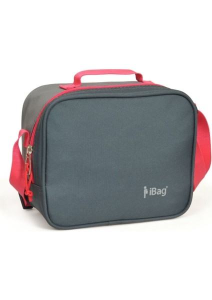 Gri Okul Beslenme Çantası (Ibag 12708)