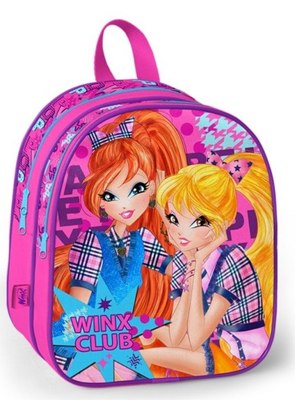 Winx Club İki Bölmeli Anaokul Çantası (63282)