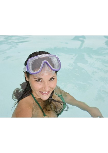 İntex İntex Wave Rider Dalgıç Yüzücü Maskesi (Mavi) fiyatları