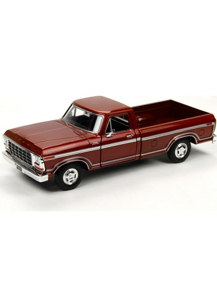 Motor Max 1:24 1979 Ford F-150 Custom Kahverengi Kamyonet