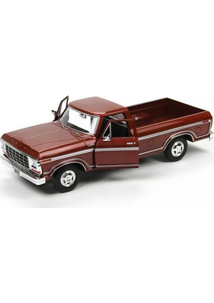 Motor Max 1:24 1979 Ford F-150 Custom Kahverengi Kamyonet modelleri