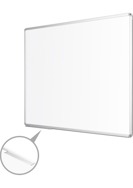 30 cm x 45 cm Alüminyum Çerçeve Laminat Yazı Tahtası Beyaz