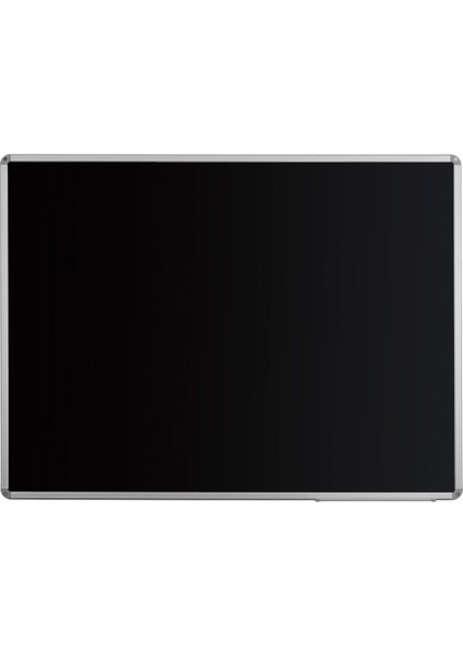 65 cm x 100 cm Alüminyum Çerçeve Duvara Monte Kara Tahta (Tebeşir Tahtası)