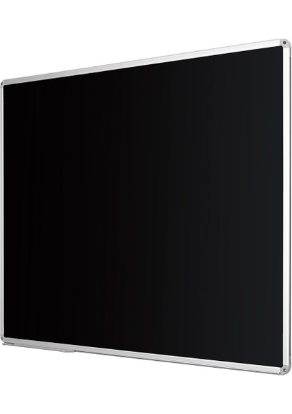 65 cm x 100 cm Alüminyum Çerçeve Duvara Monte Kara Tahta (Tebeşir Tahtası)