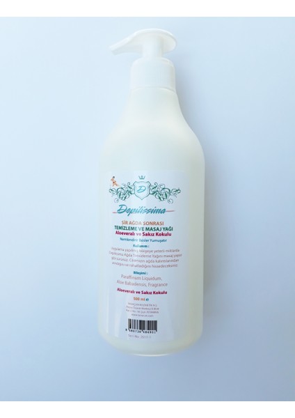 Sir Ağda Yağı (500 Ml) Tanaçan (Aloeveralı Ve Sakız Kokulu)