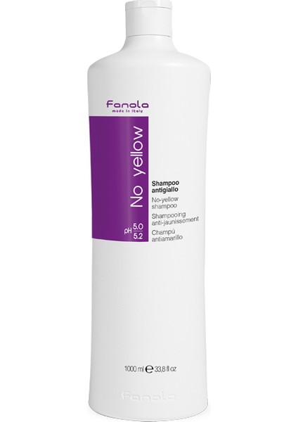 Fanola No-Yellow Sampuan 1000 Ml