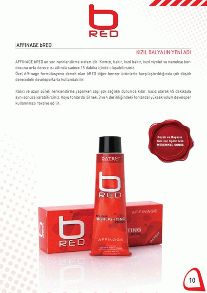 B:Red Kontrast Boya 100 Ml 5 Red Kızıl