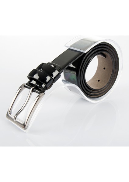 Siyah Klasik 3,5 cm Suni Deri Erkek Rugan Kemer 1701351 fırsatları