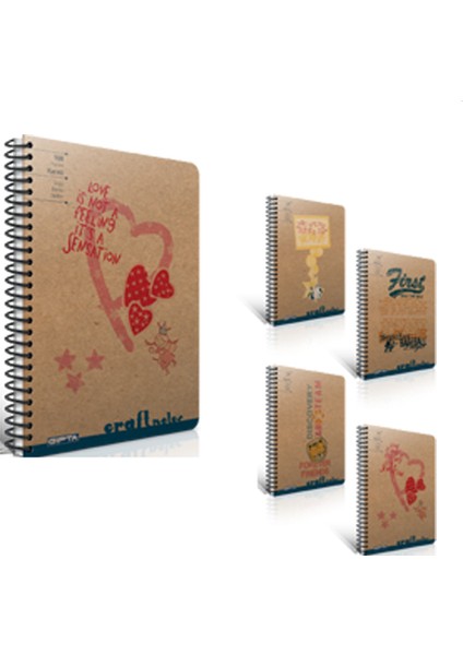 Craft Sert Kpk Defter Spr A-4 100-0