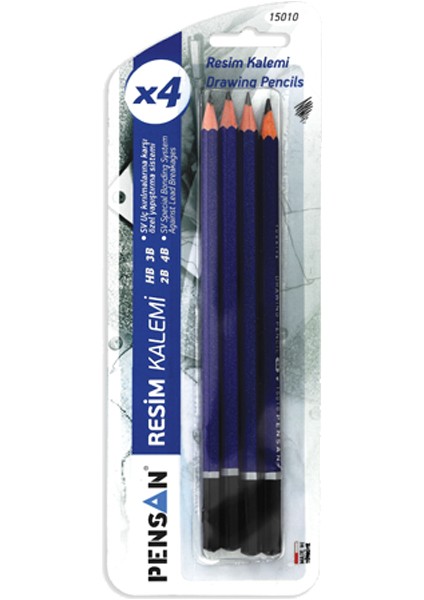 Dereceli Kurşun Kalem 3-B