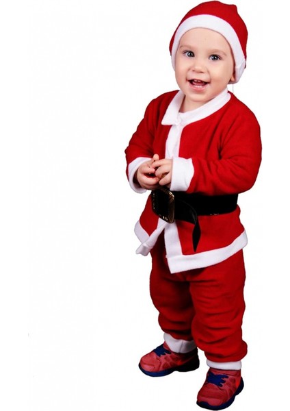 Erkek Bebek Noel Baba Kostüm 019 2018 002