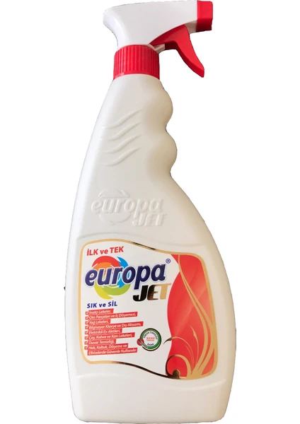 Europa Jet Çok Amaçlı Konsantre Deterjan 5 Adet 500 Gr Sprey