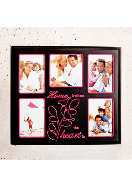 Mikan Home MKN-34035 Coklu Resim Cercevesi Siyah