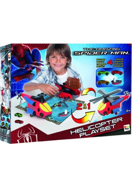 Giochi Preziosi Örümcek Adam Helikopter Oyun Seti