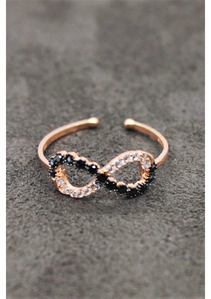 Sonsuzluk Rose Gümüş Yüzük (Tgy0024)