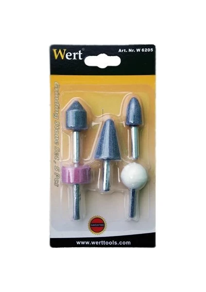 Wert 6205 Mini Taşlama Seti (5 Parça)