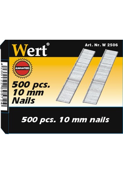 Wert 2506 Zımba Çivisi (10Mm)