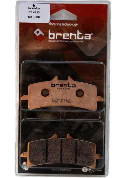 Ducati 1198 Disk Sinter Metal Fren Balata (2009-2011)